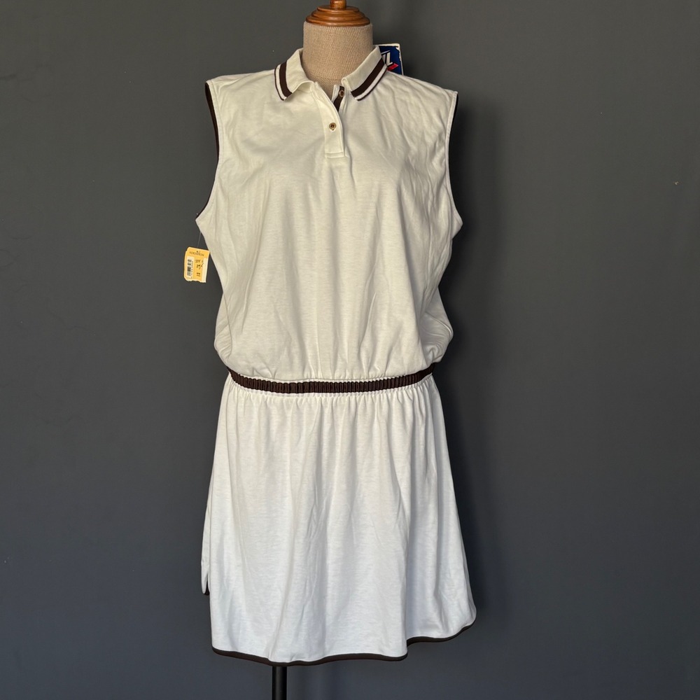 New w Tags - Vintage 1980s Tail Drop Waist Tennis Dress | Sz XL | Nordstrom